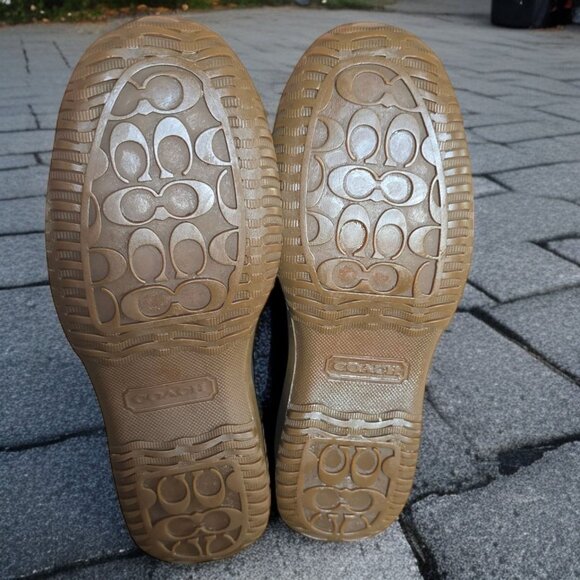 COACH SAMARA ( 7 ) Anline Black Leather with Quilted Upper Silver Hardware - Picture 12 of 12